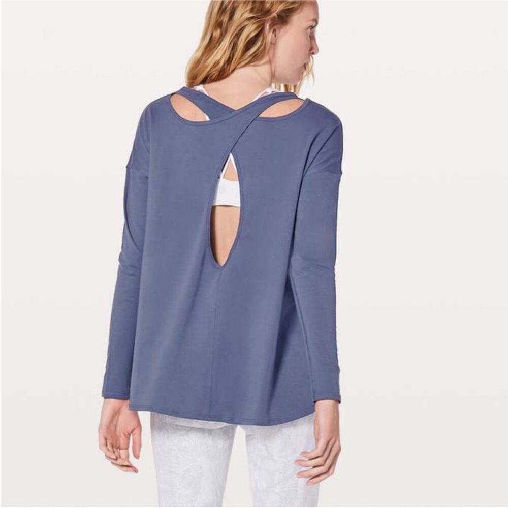 Lululemon Back Into It Top Long Sleeve M